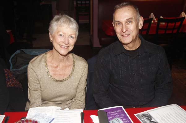 Carol Stevens Maxwell and Dennis Birchall